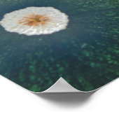 Groen en geel vierkant poster (Hoek)