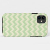 Groen en geel Zig Zag Pattern Case-Mate iPhone Case (Achterkant (horizontaal))