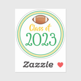 Groen en Gold Football, Afstuderen jaar Sticker