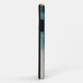 Groen en Goud Abstract #5 Gepersonaliseerd Case-Mate iPhone Case (Achterkant/rechts)