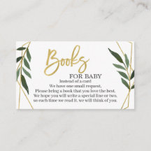 Groen en goud brengen een boek bijsluiter kaart