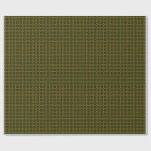 Groen en goud cadeaupapier (Vlak)