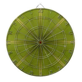 Groen en goud dartbord