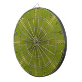 Groen en goud dartbord (Voorkant Rechts)