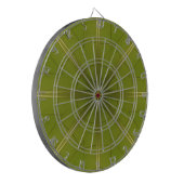 Groen en goud dartbord (Voorkant Links)
