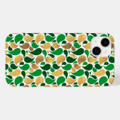 Groen en Goud Glitter Feestelijke Patroon Fusion Case-Mate iPhone Case (Achterkant (horizontaal))