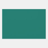 Groen en goud inpakpapier vel (Voorkant 3)