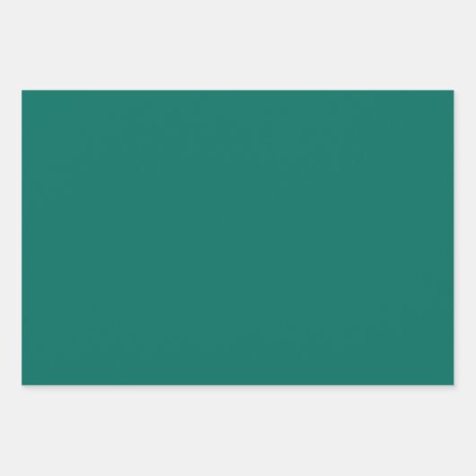 Groen en goud inpakpapier vel (Voorkant 3)