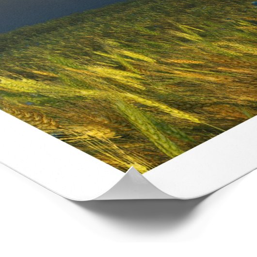 Groen en goud poster (Hoek)