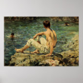 Groen en goud poster (Voorkant)