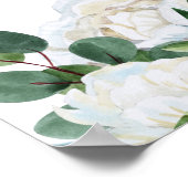 Groen en Goud Prinses Gown Quinceanera Welkom Poster (Hoek)