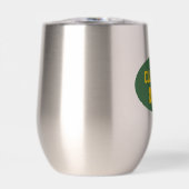 Groen en Goud School Kleuren Klassenjaar (Voorkant)