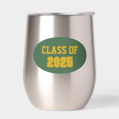 Groen en Goud School Kleuren Klassenjaar (Links)