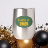 Groen en Goud School Kleuren Klassenjaar