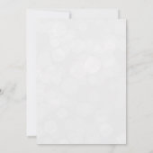 Groen en Gouden Bruids Douche Uitnodiging (Achterkant)