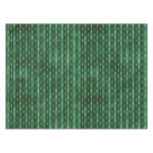 Groen en gouden Kerstmis Tafelkleed (Voorkant (Horizontaal))