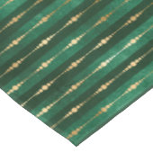 Groen en gouden Kerstmis Tafelkleed (Gekanteld)