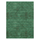 Groen en gouden Kerstmis Tafelkleed (Voorkant)