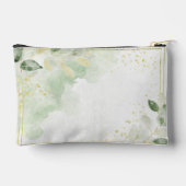 Groen en gouden lijst gepersonaliseerd etui (Achterkant)