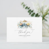 Groen en gouden pompoenen bruidsdouche bedankt (Staand voorkant)