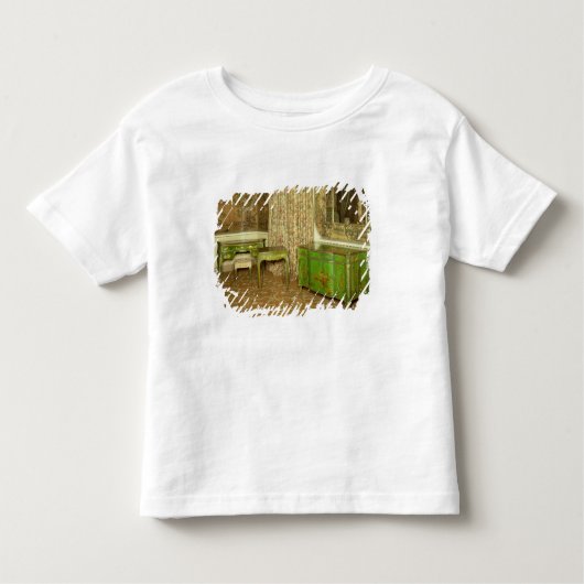 Groen en goudlakmeubelen in de staat kinder shirts (Voorkant)