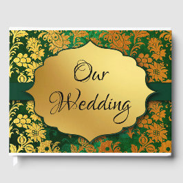 Groen en goudmeel gastenboek