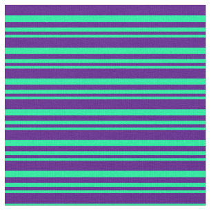 Groen en Indigokleurig patroon Stof