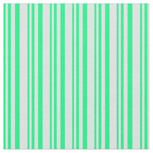 Groen en Lavendel Stripes Patroon Stof
