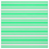 Groen en lichtgele strips stof (Swatch)