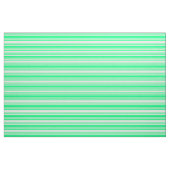 Groen en lichtgele strips stof (Fat Quarter)