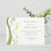 Groen en lichtgrijs bloemkool kaart (Staand voorkant)