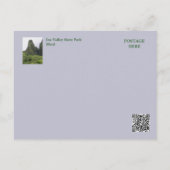 GROEN EN LUSH MAUI'S IAO VALLEY BRIEFKAART (Achterkant)