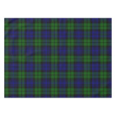 Groen en marine Tartan Tafelkleed (Voorkant (Horizontaal))
