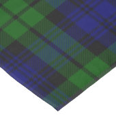 Groen en marine Tartan Tafelkleed (Gekanteld)