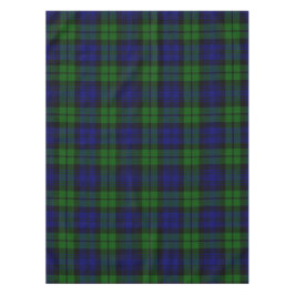 Groen en marine Tartan Tafelkleed