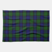 Groen en marine Tartan Theedoek (Horizontaal)