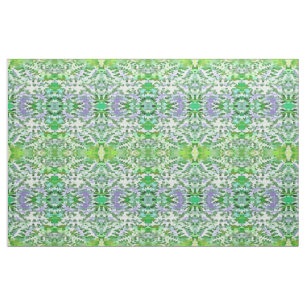 Groen en mauve camouflagepatroon stof