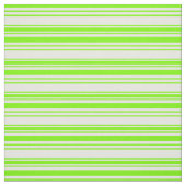 Groen en Mint Cream Colour Pattern Stof (Swatch)