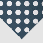 Groen en Navy Nautical Series Design 1 Tissuepapier (Detail)