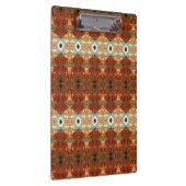 Groen en oranje kat 11 klembord (Rechts)