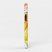 Groen en Oranje spiraalontwerp Case-Mate iPhone Case (Achterkant/rechts)
