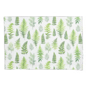 Groen en organisch patroon kussensloop (Voorkant)