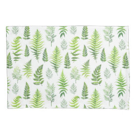 Groen en organisch patroon kussensloop