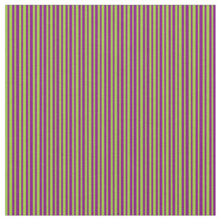 Groen en Paars gekleurd patroon van strepen Stof