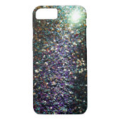 Groen en Paars Glitter komet & sterren Case-Mate iPhone Case (Achterkant)