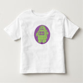 Groen en Paars kinder T-shirt (Voorkant)