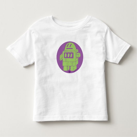 Groen en Paars kinder T-shirt (Voorkant)