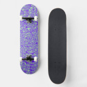 Groen en Paars ontwerp Persoonlijk Skateboard (Voorkant)