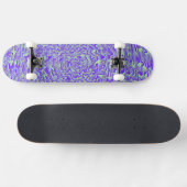 Groen en Paars ontwerp Persoonlijk Skateboard (Horizontaal)