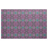 Groen en Paars patroon Stof (Yard (91,4 cm))